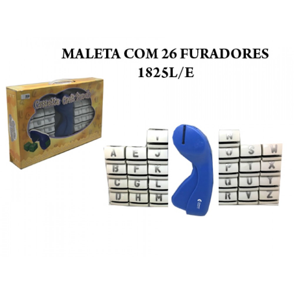 MALETA DE FURADOR C/26 PÇS  1825L-E