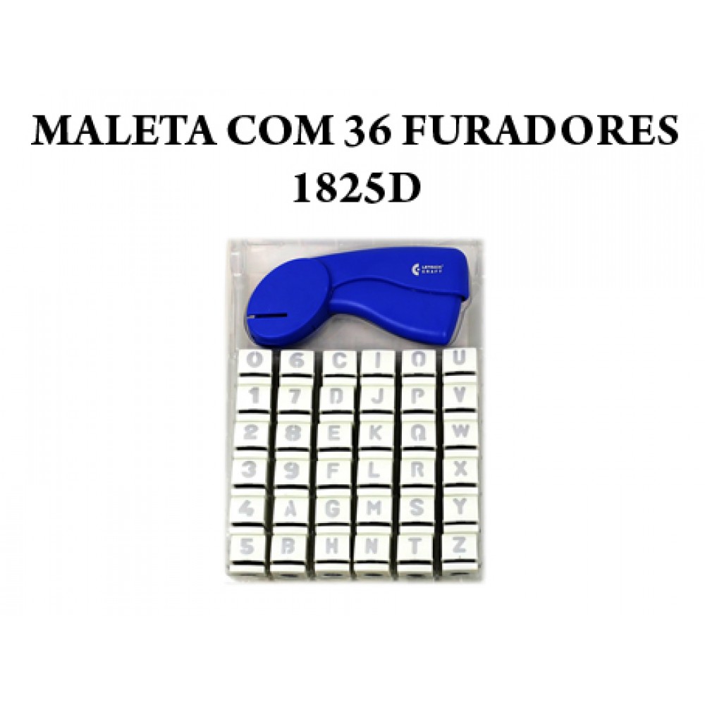 MALETA DE FURADOR C/36 PÇS 1825D