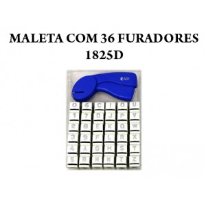 MALETA DE FURADOR C/36 PÇS 1825D