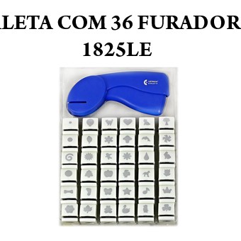 MALETA DE FURADOR C/36 PÇS 1825LE
