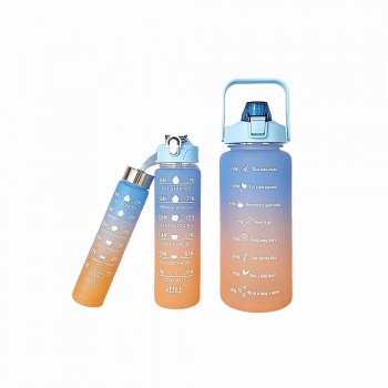GARRAFA COLORIDA ESPORTIVA EM PLÁSTICO 2000ML  REF: 919030