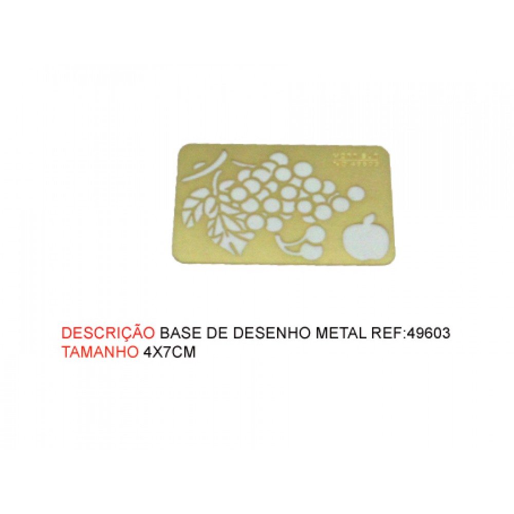 BASE DE DESENHO METAL