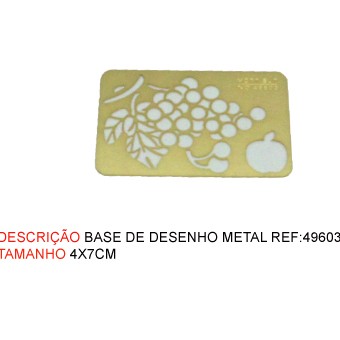 BASE DE DESENHO METAL