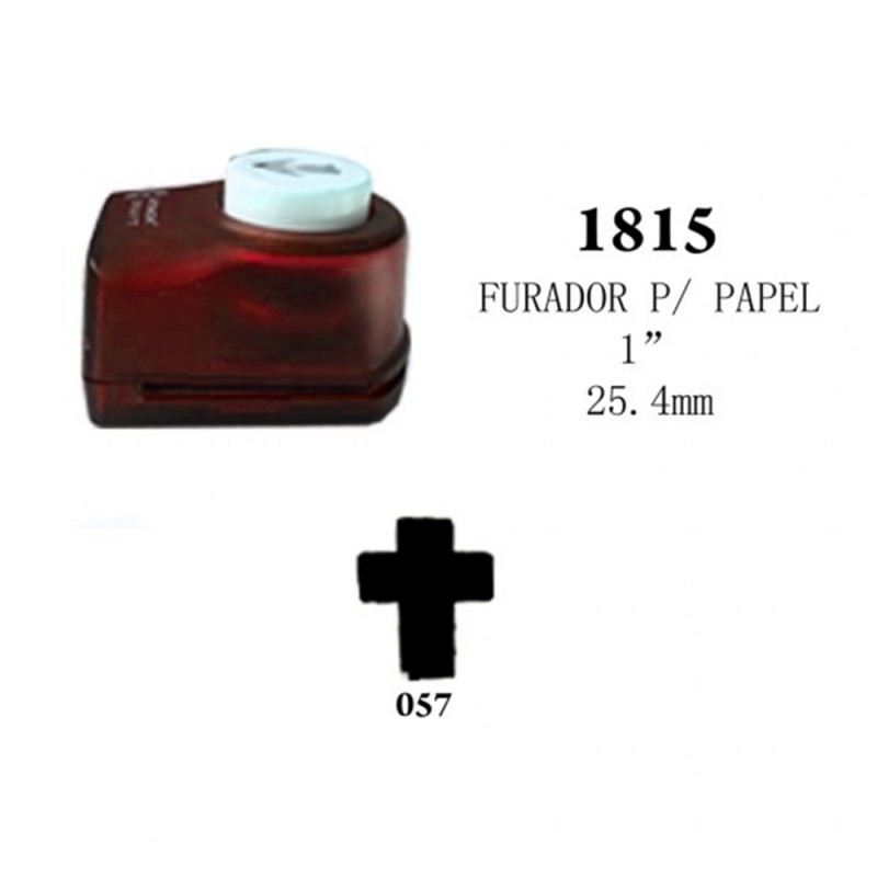 FURADOR 1" (25.4MM) COR: VERMELHO FURO: 057 FURADOR 1" (25.4MM) COR: VERMELHO FURO: 057
