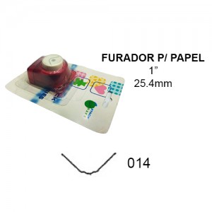 FURADOR 1" (25.4MM) 1820 COR: VERMELHO FURO: 014 FURADOR 1" (25.4MM) 1820 COR: VERMELHO FURO: 014