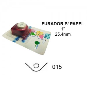 FURADOR 1" (25.4MM) 1820 COR: VERMELHO FURO: 015 FURADOR 1" (25.4MM) 1820 COR: VERMELHO FURO: 015