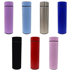 GARRAFA ISOTÉRMICA COM TERMÔMETRO EM INOX-304 500ML REF: SL-32Z GARRAFA ISOTÉRMICA COM TERMÔMETRO EM INOX-304 500ML REF: SL-32Z