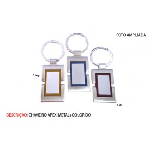 CHAVEIRO EM METAL.. TAM: 9x5x3cm CHAVEIRO EM METAL.. TAM: 9x5x3cm
