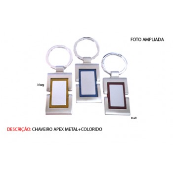 CHAVEIRO EM METAL.. TAM: 9x5x3cm