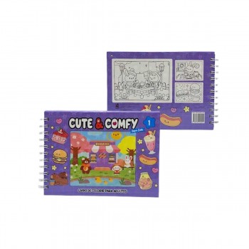 CADERNO DE DESENHO CUTE & COMFY MODELO 1 REF: 9786560952294