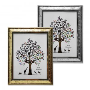 PORTA RETRATO DECORATIVO DE PLÁSTICO E VIDRO 15X20 CM REF: AP28-68 PORTA RETRATO DECORATIVO DE PLÁSTICO E VIDRO 15X20 CM REF: AP28-68