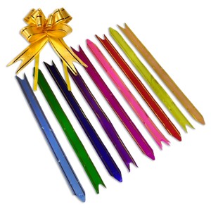 LAÇOS MAGICO PARA EMBALAGEM DE PRESENTES EM PLÁSTICO E PVC REF:  AP6217-LH