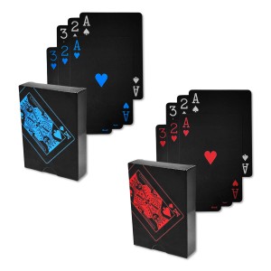 JOGO DE CARTAS BARALHO CAIXA UNITÁRIA COM CARTAS METALIZADA EM PLÁSTICO REF: AP754-3 JOGO DE CARTAS BARALHO CAIXA UNITÁRIA COM CARTAS METALIZADA EM PLÁSTICO REF: AP754-3