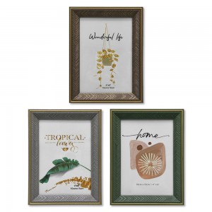 PORTA RETRATO DE MESA EM PLÁSTICO E VIDRO 10X15 CM REF: AP9151-6X8 PORTA RETRATO DE MESA EM PLÁSTICO E VIDRO 10X15 CM REF: AP9151-6X8