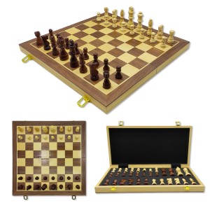 JOGO XADREZ MAGNÉTICO EM MADEIRA 38X38 REF: APW4021