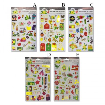 CARTELA DE ADESIVOS EM PLÁSTICO MODELO CORES E MOTIVOS DIVERSOS EM PLÁSTICO REF: APYCLE CARTELA DE ADESIVOS EM PLÁSTICO MODELO CORES E MOTIVOS DIVERSOS EM PLÁSTICO REF: APYCLE