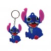 CHAVEIRO MODELO STITCH EM METAL E SILICONE REF: DYG002-ST3