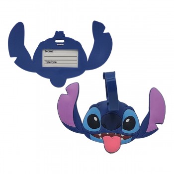 TAG PARA MALA DE VIAGEM MODELO STITCH EM PLÁSTICO REF: DYML020-ST2
