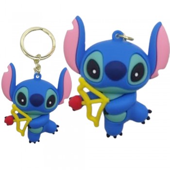 CHAVEIRO MODELO STITCH EM METAL REF: DZF001-ST3