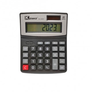 CALCULADORA 8 DIGITOS EM PLÁSTICO  REF: KK-808V