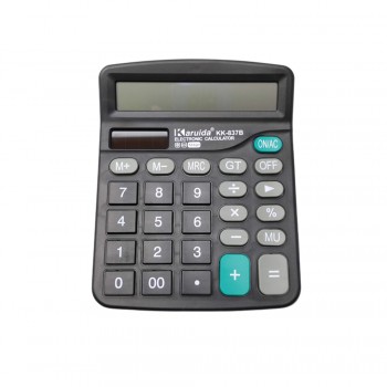 CALCULADORA 8 DIGITOS EM PLÁSTICO  REF: KK837B-12