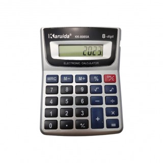 CALCULADORA 8 DIGITOS EM PLÁSTICO  REF: KK8985A