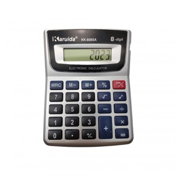 CALCULADORA 8 DIGITOS EM PLÁSTICO REF: KK8985A CALCULADORA 8 DIGITOS EM PLÁSTICO REF: KK8985A