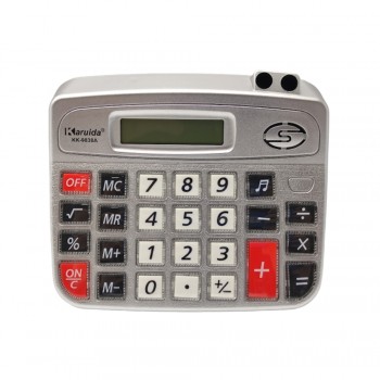 CALCULADORA 8 DIGITOS EM PLÁSTICO REF: KK9838A CALCULADORA 8 DIGITOS EM PLÁSTICO REF: KK9838A