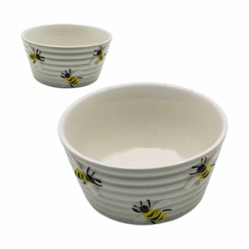 BOWL MODELO ABELHA EM PORCELANA 350ML REF: PCLN269