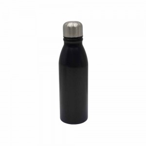 GARRAFA SQUEEZE EM INOX COR PRETA 500ML  REF:SK-AL500(PRETO GARRAFA SQUEEZE EM INOX COR PRETA 500ML  REF:SK-AL500(PRETO