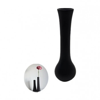 VASO DECORATIVO DE MESA EM CERÂMICA 20CM REF: VASO101/PT