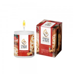 VELA PERFUMADA PANETONE 60G  REF: U60NT