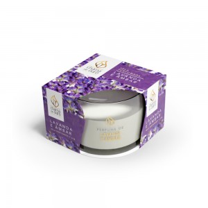 VELA PERFUMADA LAVANDA E AMBAR 70G