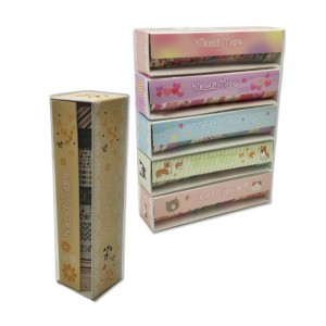 PACOTE DE FITAS ADESIVAS COLORIDAS COM 10 UNIDADES REF: XM-HZ0315