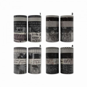 PACOTE DE FITAS ADESIVAS COM 10 UNIDADES REF: XM-JD2645B