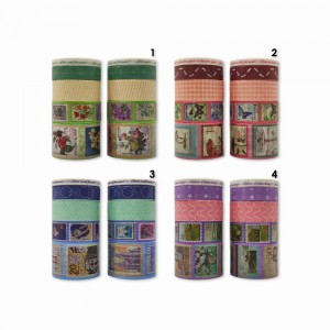 PACOTE DE FITAS ADESIVAS COM 10 UNIDADES REF: XM-JD2645C