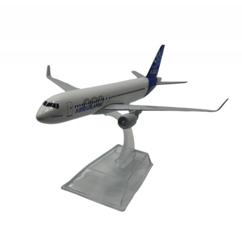ENFEITE DECORATIVO MODELO AVIÃO AIRBUS A320 REF: AP320-P ENFEITE DECORATIVO MODELO AVIÃO AIRBUS A320 REF: AP320-P