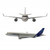 ENFEITE DECORATIVO MODELO AVIÃO AIRBUS A320 REF: AP320-P ENFEITE DECORATIVO MODELO AVIÃO AIRBUS A320 REF: AP320-P