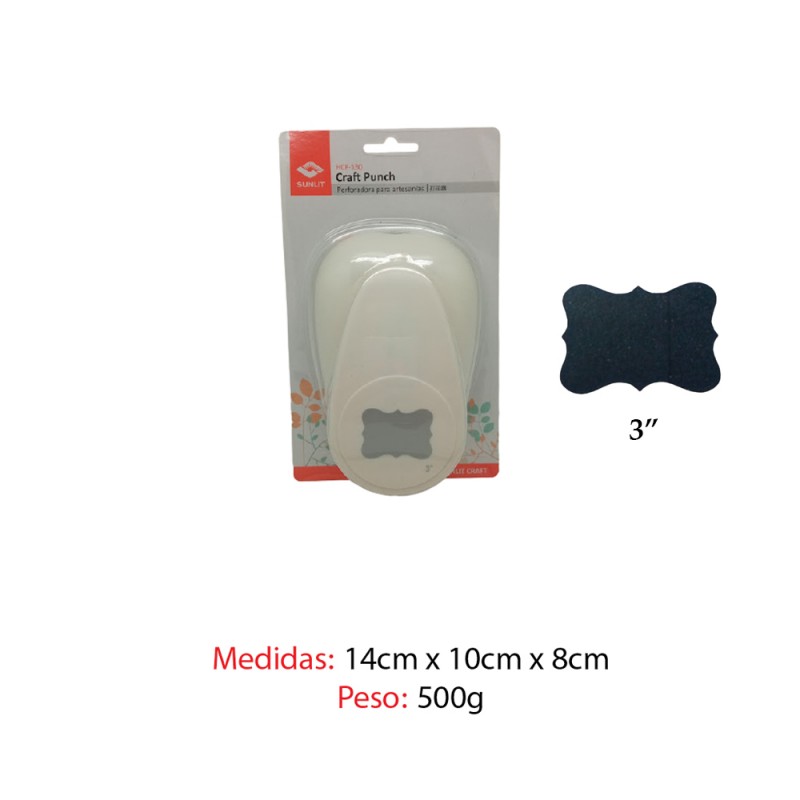 Perfurador Manual Para Papeis 3" REF: HCP-130-331 Perfurador Manual Para Papeis 3" REF: HCP-130-331